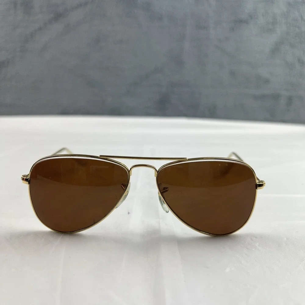 Ray Ban RJ 9506S 223/71 Kids Gold Aviators Sunglass Eyeglass Frames 50 13 120